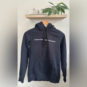 The North Face Black Sweatshirt Never Stop Exploring